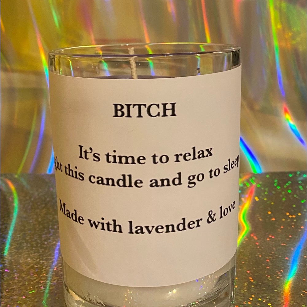 Handmade candle